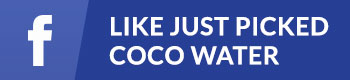 Just Picked Coco Water Facebook Button Small